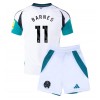 Newcastle United Harvey Barnes #11 Tredjedraktsett Barn 2024-25 Kortermet (+ korte bukser)